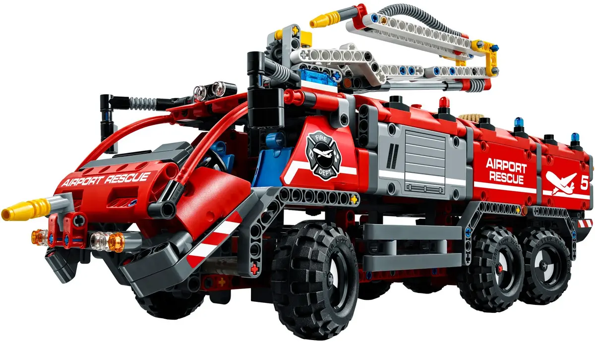 LEGO Technic 42068 Airport Rescue Vehicle set, image 3