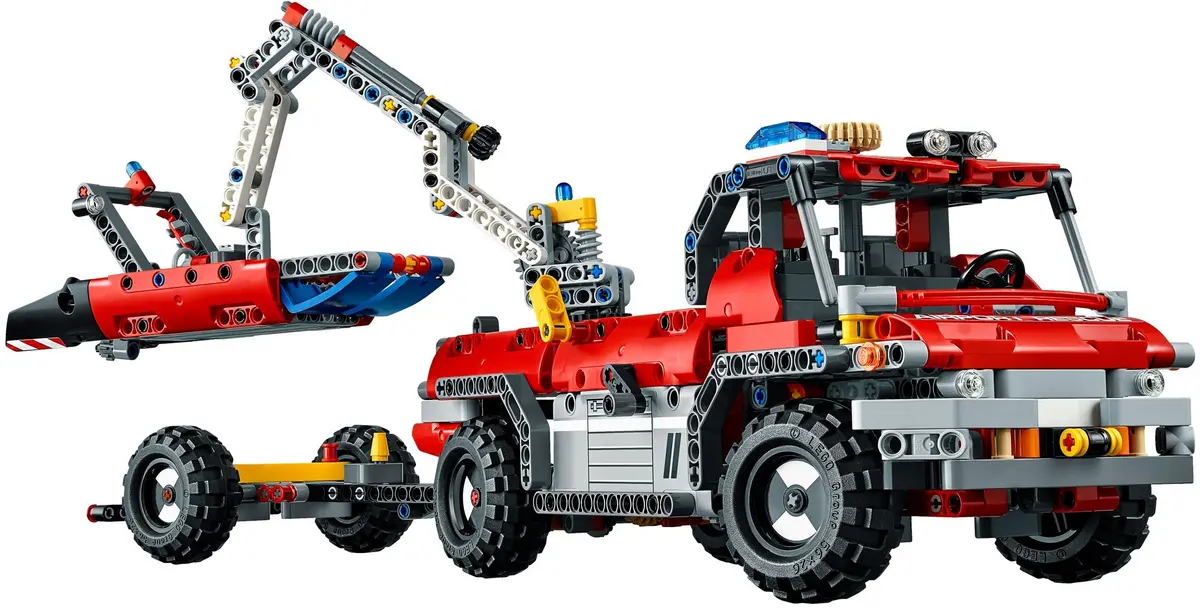 LEGO Technic 42068 Airport Rescue Vehicle set, image 6