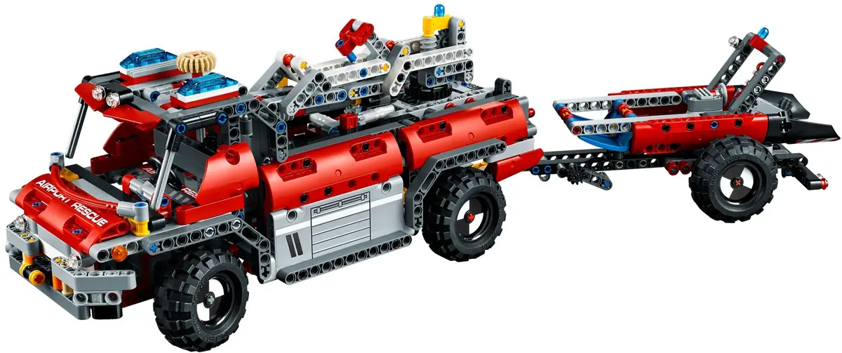 LEGO Technic 42068 Airport Rescue Vehicle set, image 7