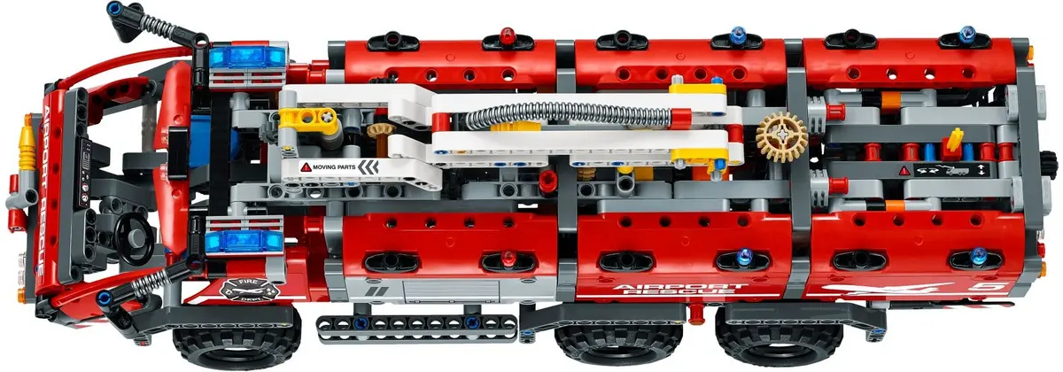 LEGO Technic 42068 Airport Rescue Vehicle set, image 8