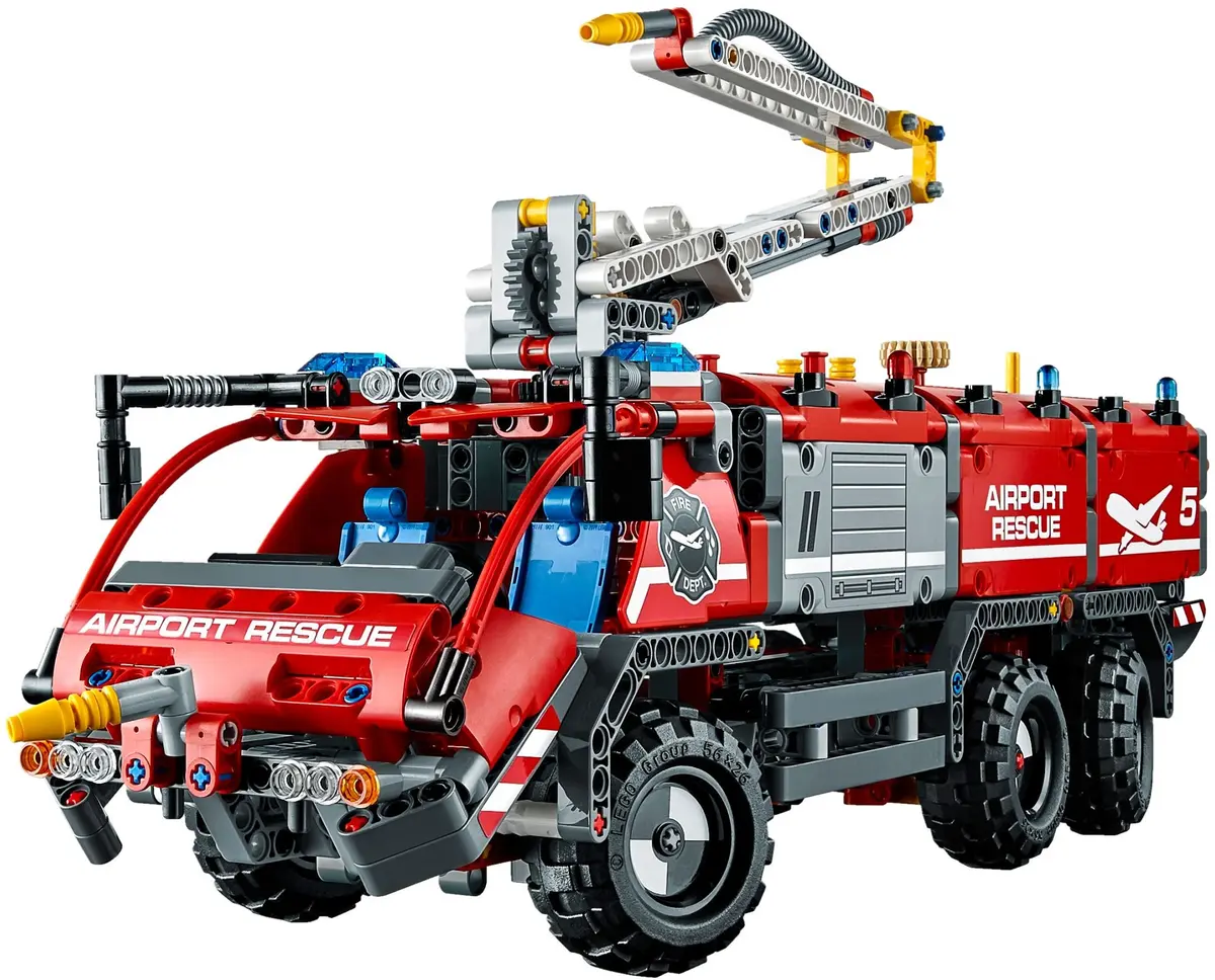 LEGO Technic 42068 Airport Rescue Vehicle set, image 9