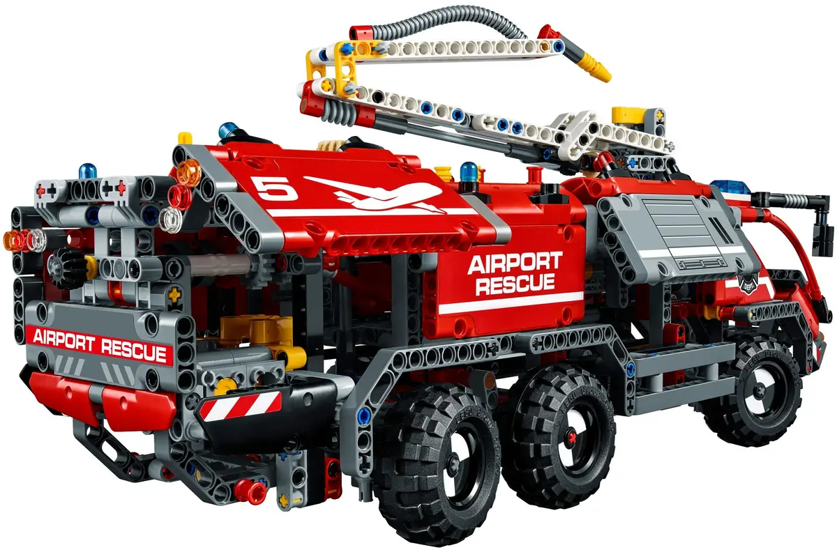 LEGO Technic 42068 Airport Rescue Vehicle set, image 4