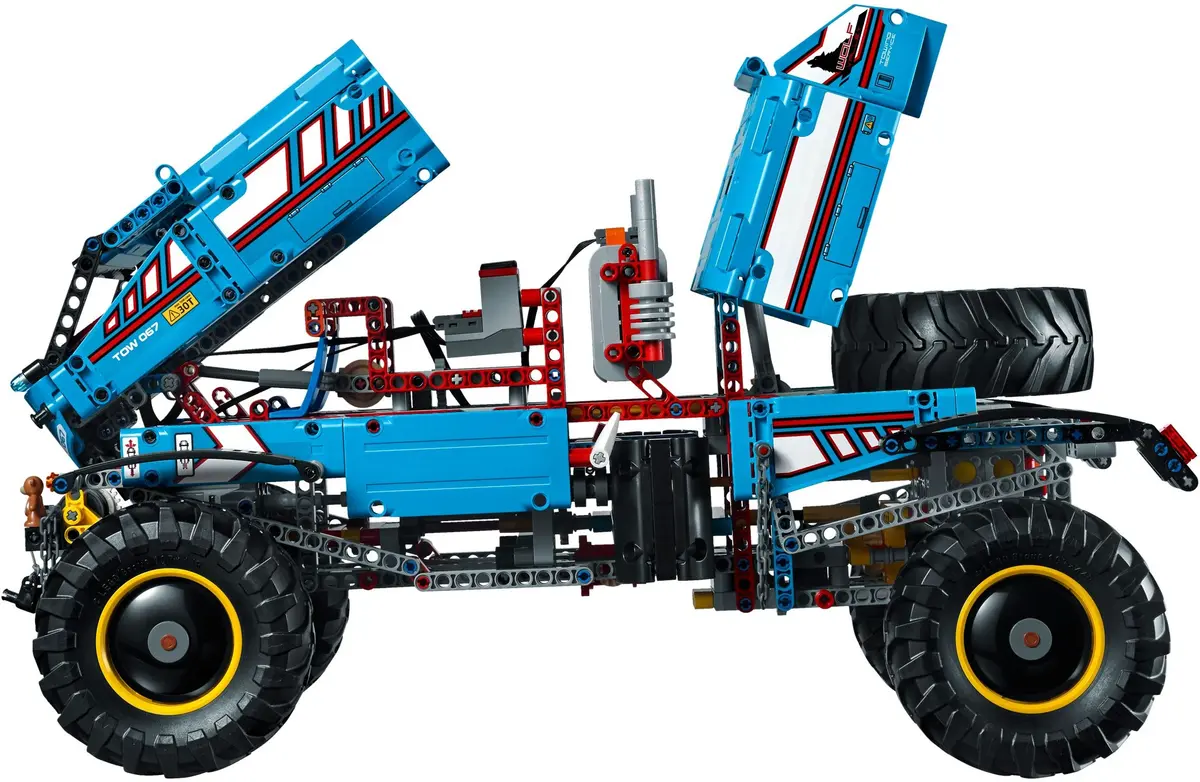 LEGO Technic 42070 6x6 All Terrain Tow Truck set, image 8
