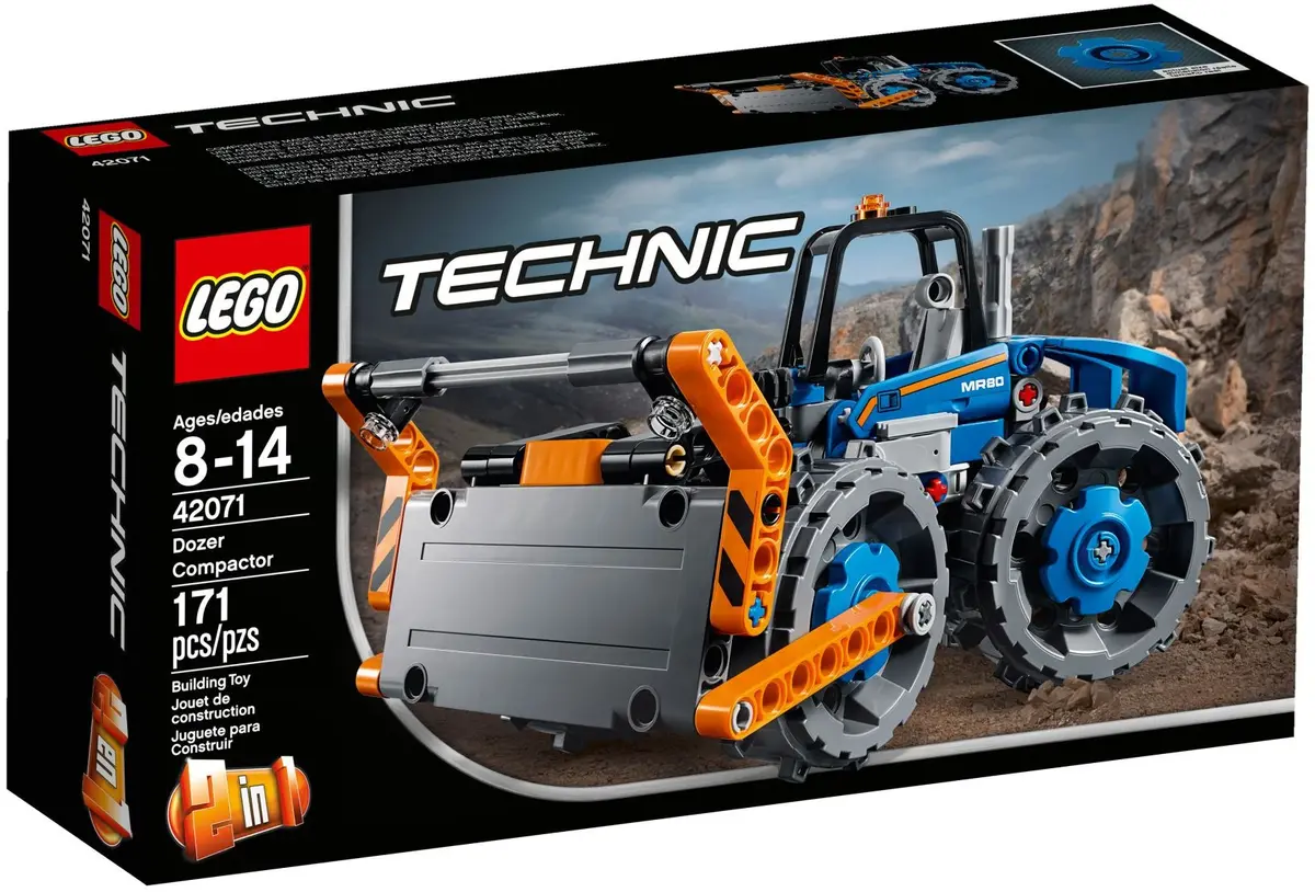 LEGO Technic 42071 Dozer Compactor set, image 2