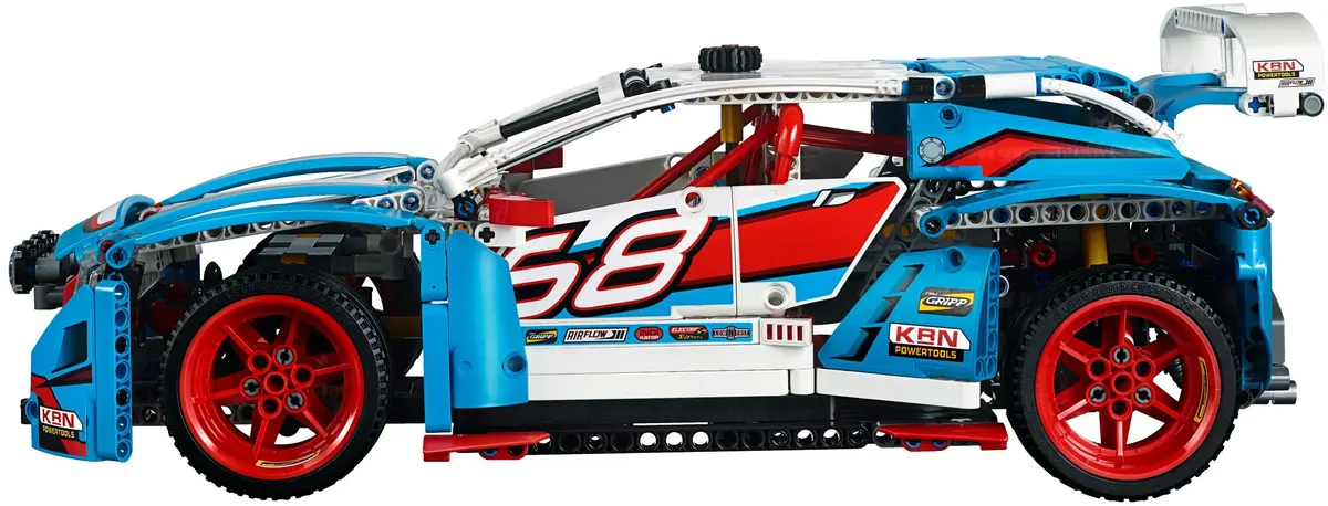 LEGO Technic 42077 Rally Car set, image 4