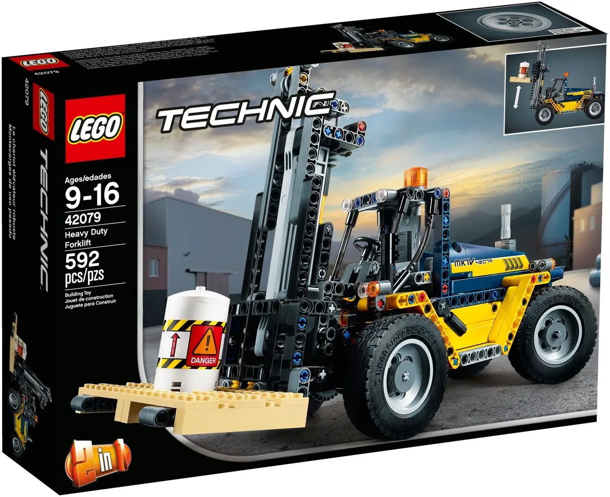 LEGO Technic 42079 Heavy Duty Forklift set, image 2