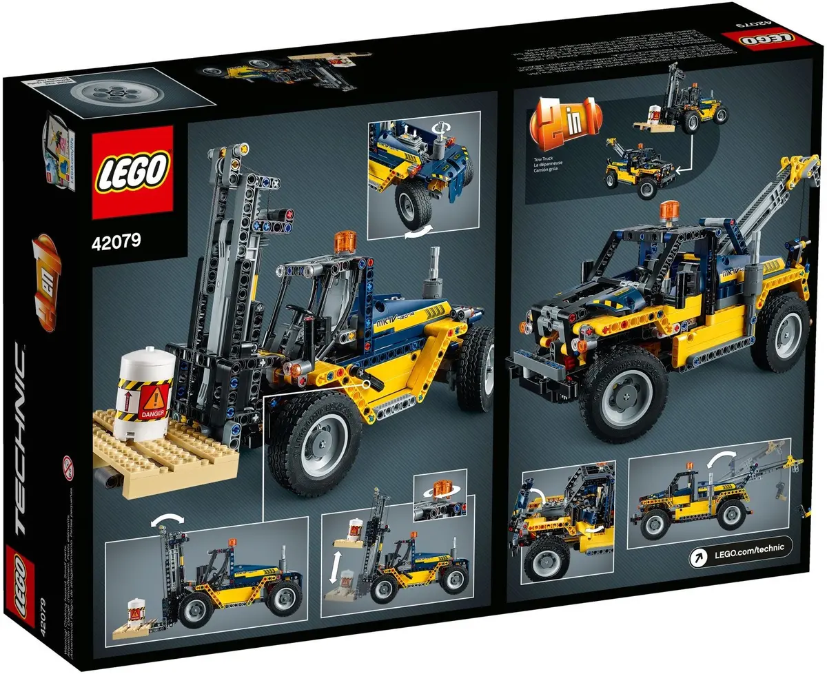 LEGO Technic 42079 Heavy Duty Forklift set, image 5