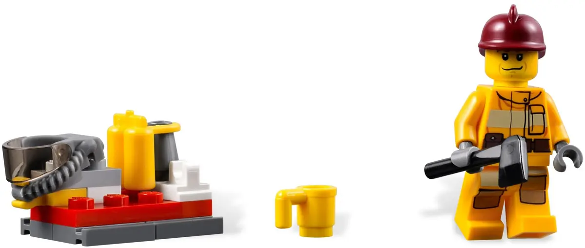 LEGO City 4208 Fire Truck set, image 11