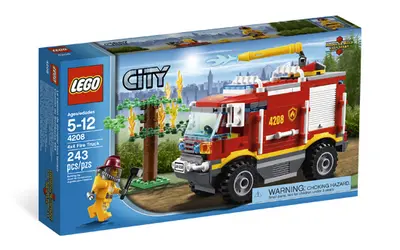 LEGO City 4208 Fire Truck set, image 4