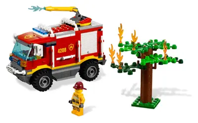 LEGO City 4208 Fire Truck set, image 2