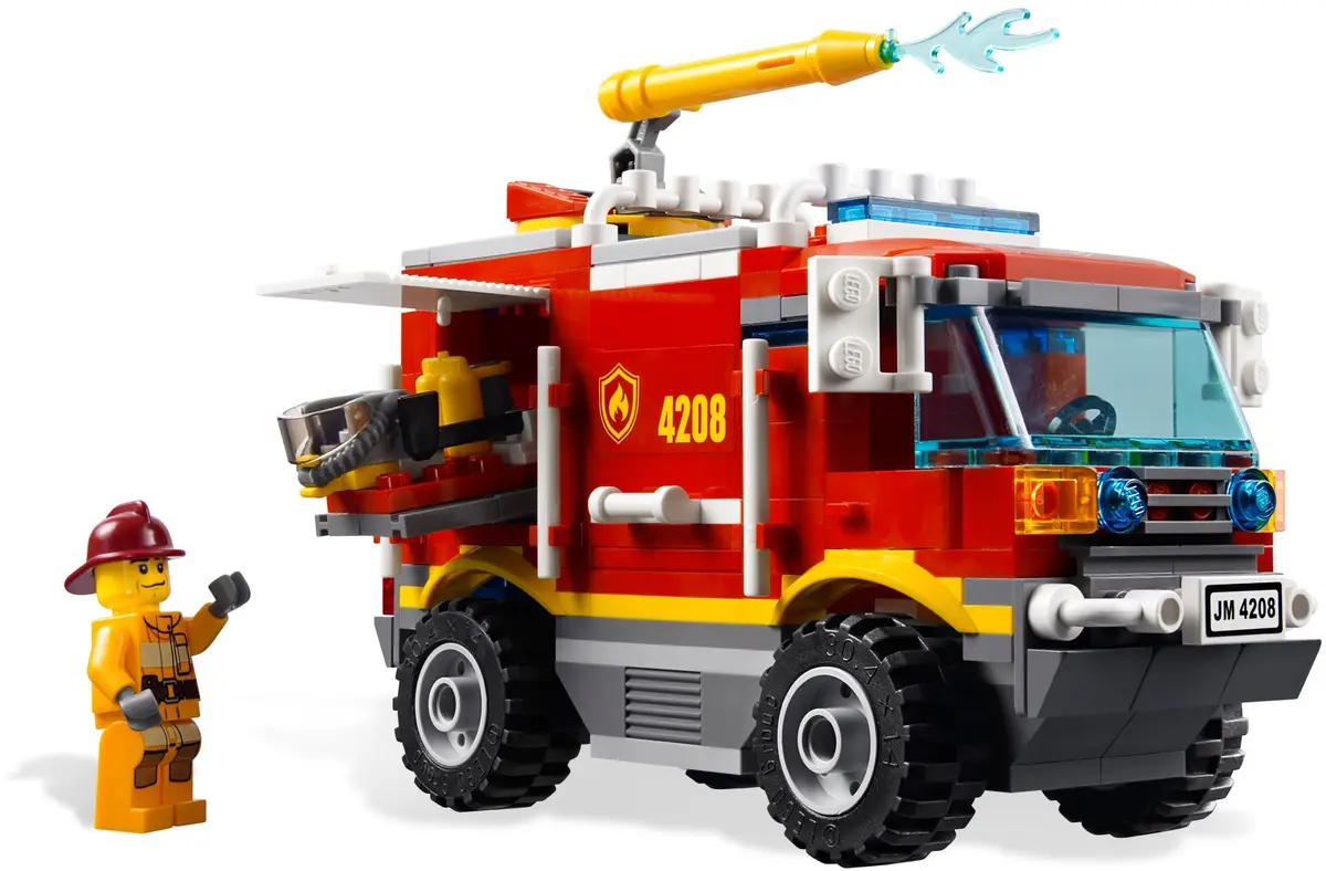 LEGO City 4208 Fire Truck set, image 9