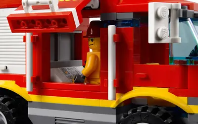 LEGO City 4208 Fire Truck set, image 6