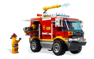 LEGO City 4208 Fire Truck set, image 5