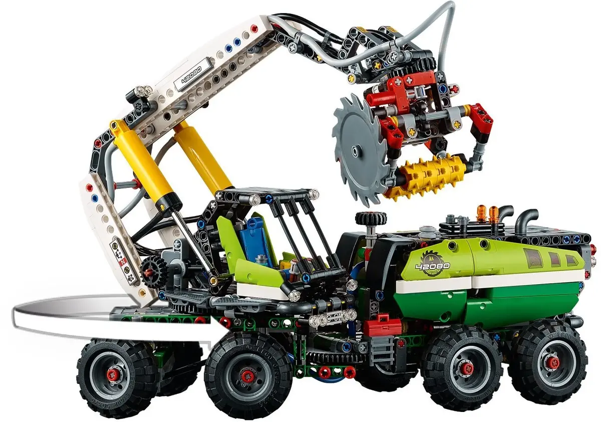 LEGO Technic 42080 Forest Harvester set, image 4