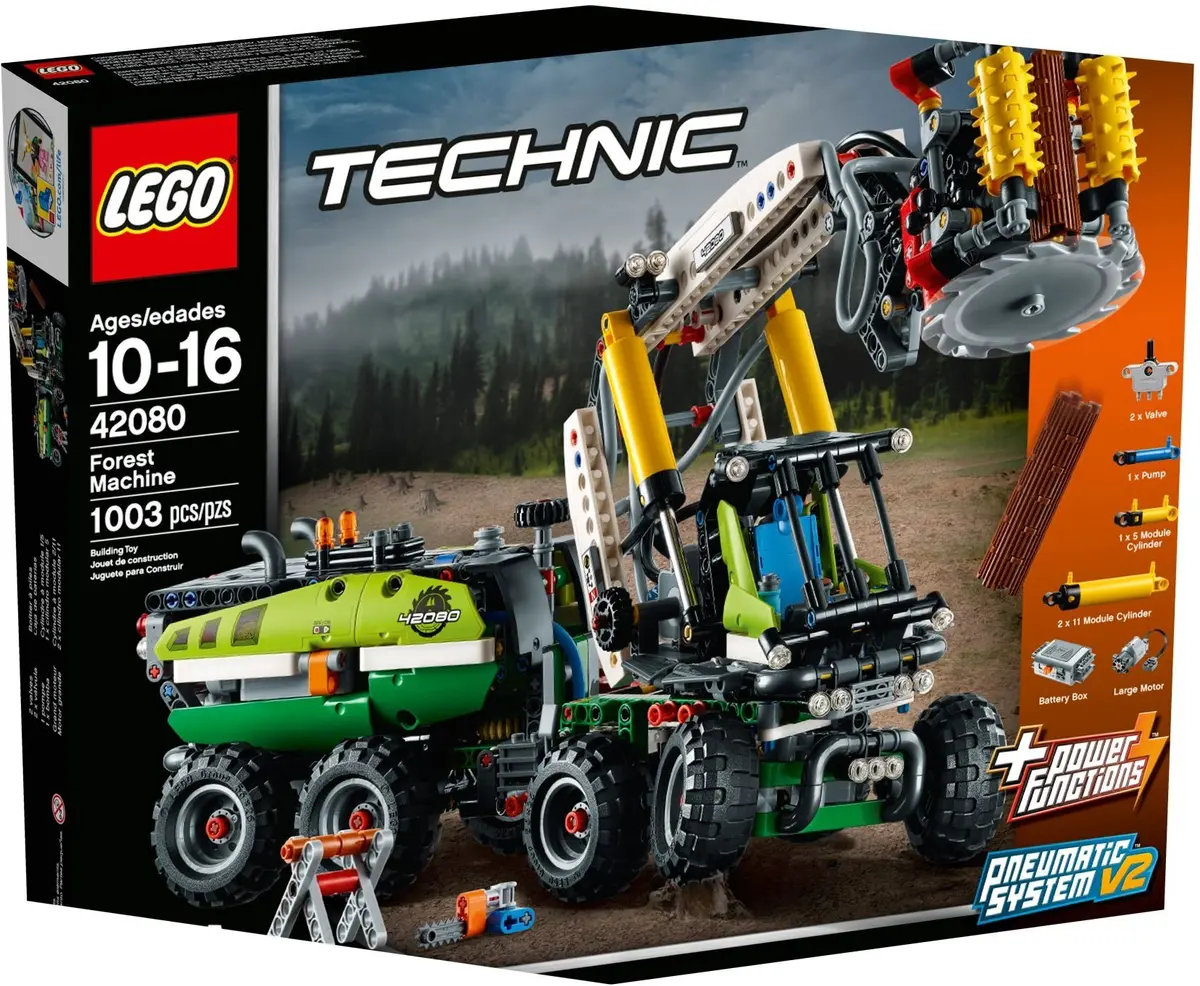 LEGO Technic 42080 Forest Harvester set, image 2