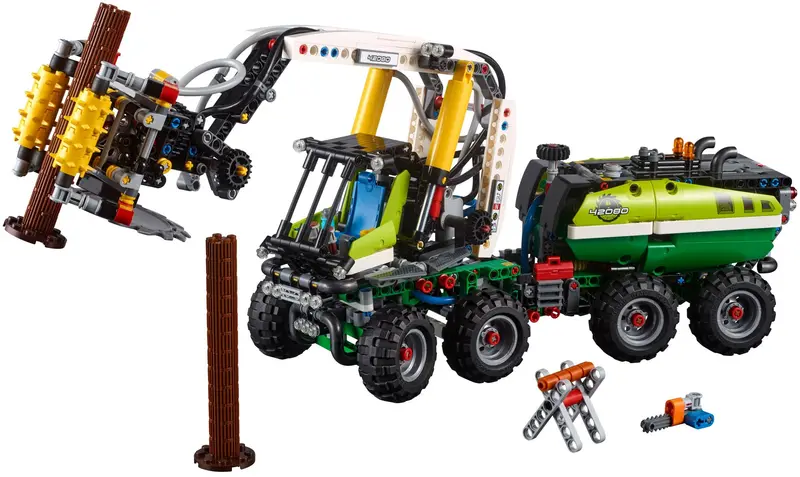 LEGO Technic 42080 Forest Harvester set