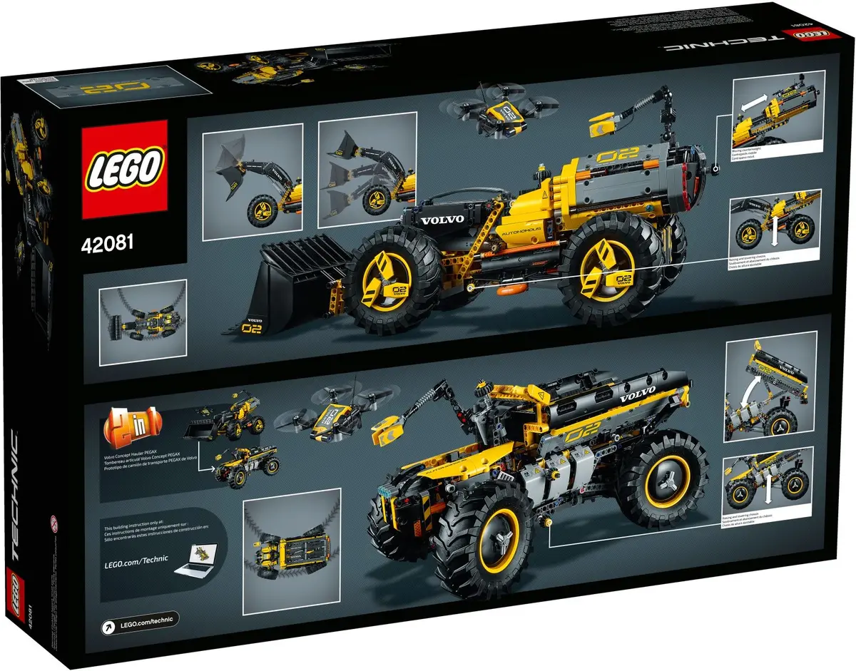 LEGO Technic 42081 Volvo Concept Wheel Loader ZEUX set, image 9