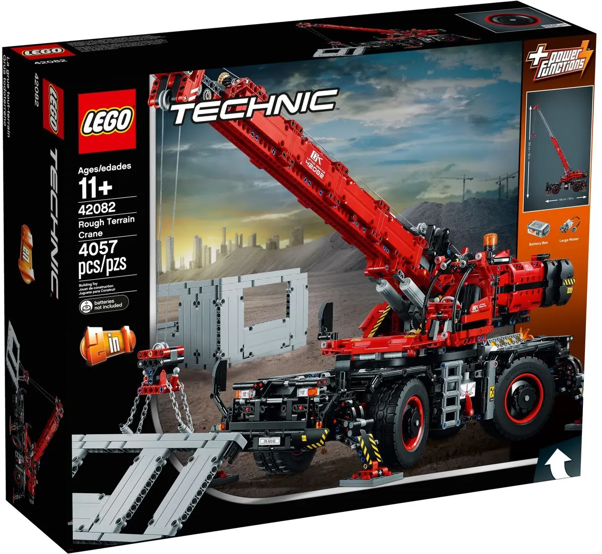 LEGO Technic 42082 Rough Terrain Crane set, image 2