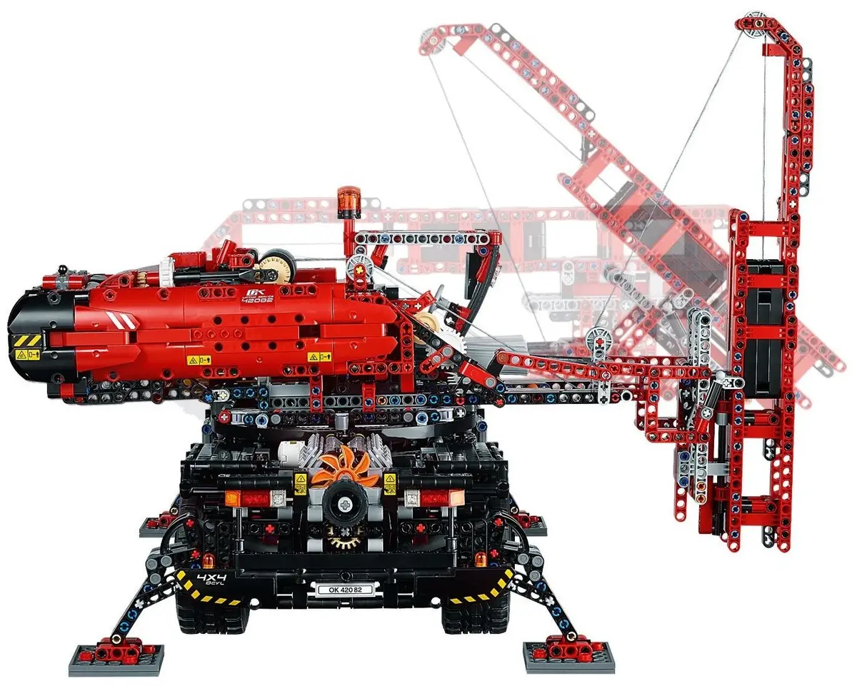 LEGO Technic 42082 Rough Terrain Crane set, image 4