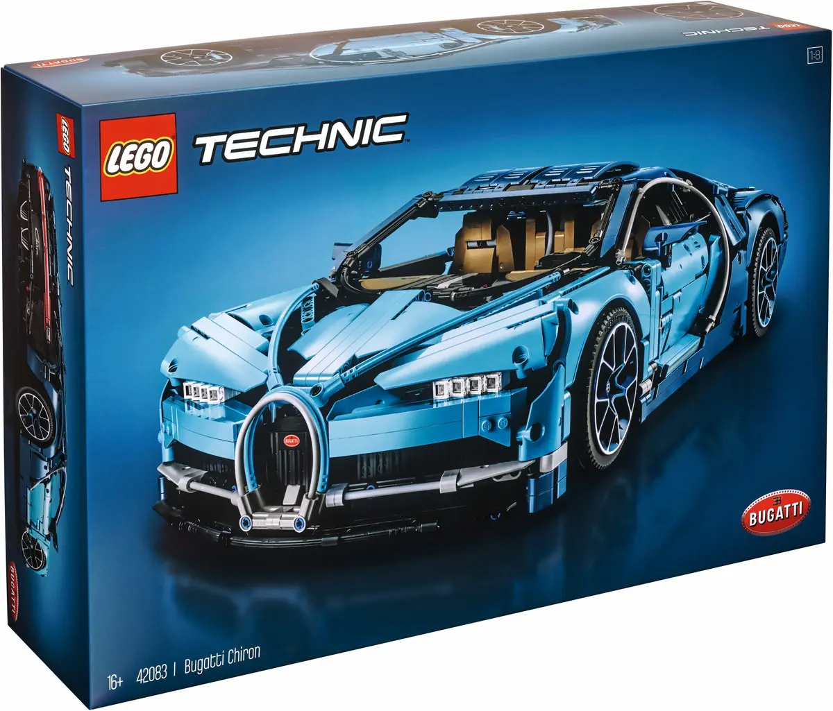 LEGO Technic 42083 Bugatti Chiron set, image 13