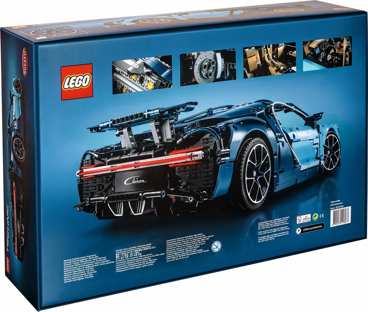 LEGO Technic 42083 Bugatti Chiron set, image 14
