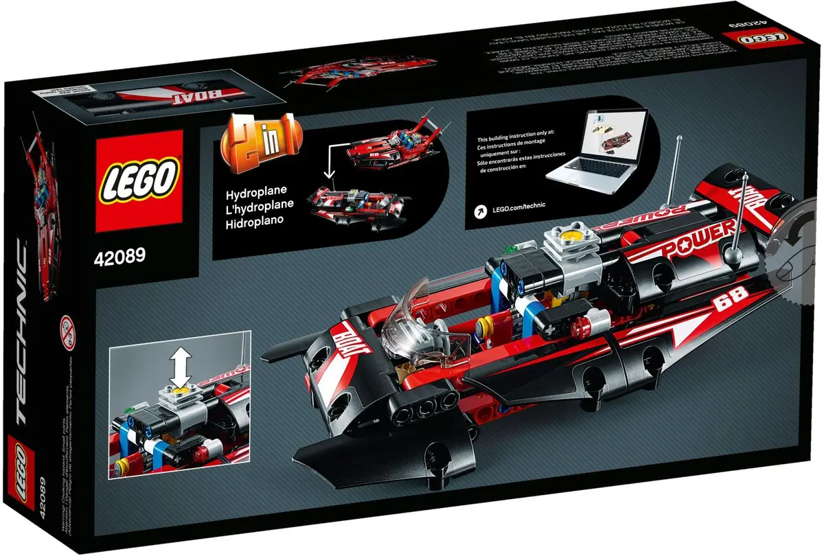 LEGO Technic 42089 Power Boat set, image 6