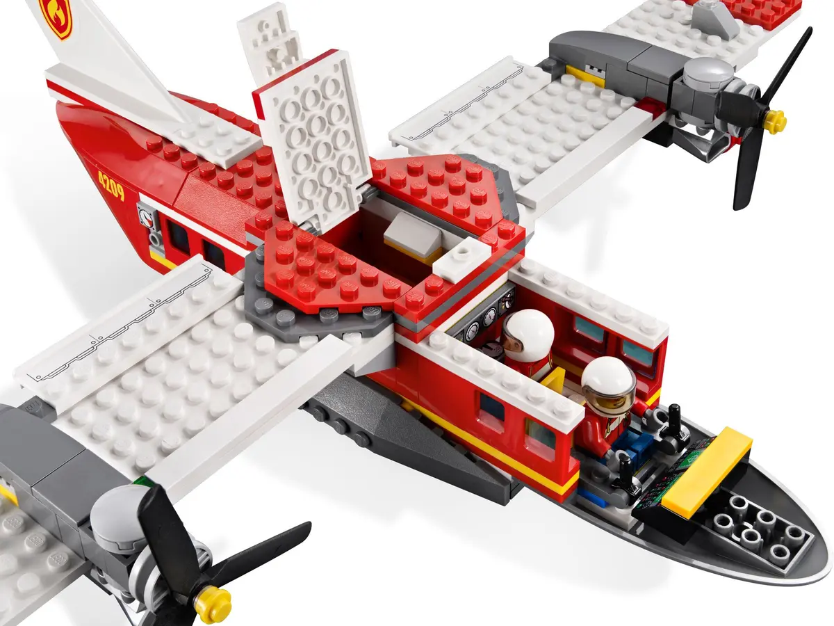 LEGO City 4209 Fire Plane set, image 14