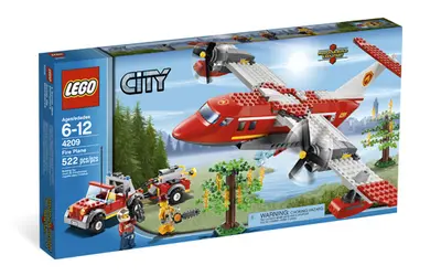 LEGO City 4209 Fire Plane set, image 4