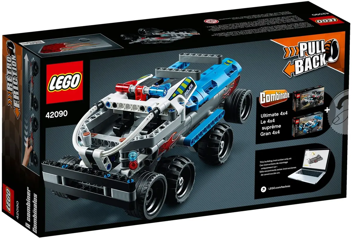 LEGO Technic 42090 Getaway Truck set, image 5
