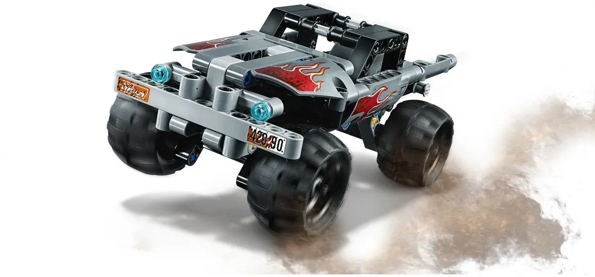 LEGO Technic 42090 Getaway Truck set, image 3