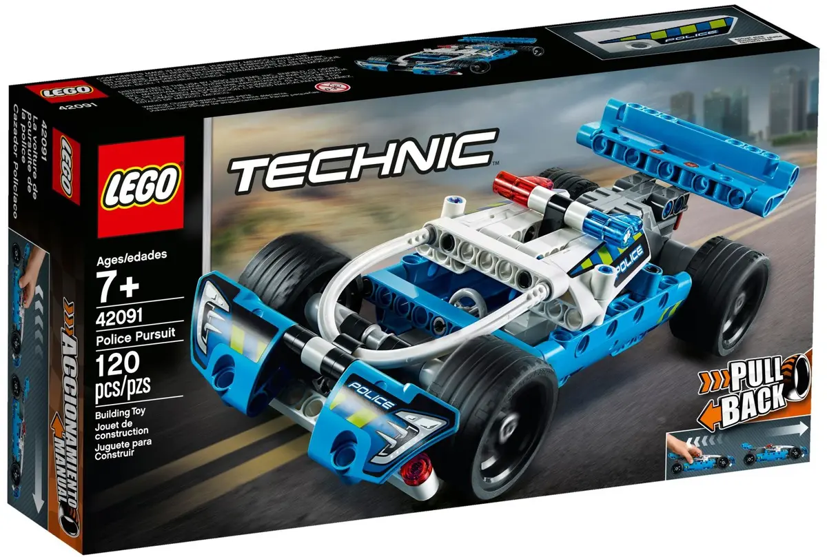 LEGO Technic 42091 Police Pursuit set, image 2
