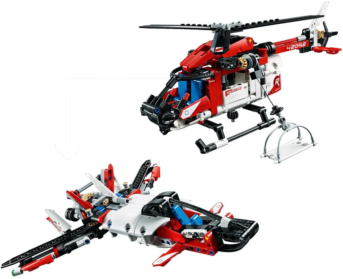 LEGO Technic 42092 Rescue Helicopter set, image 5