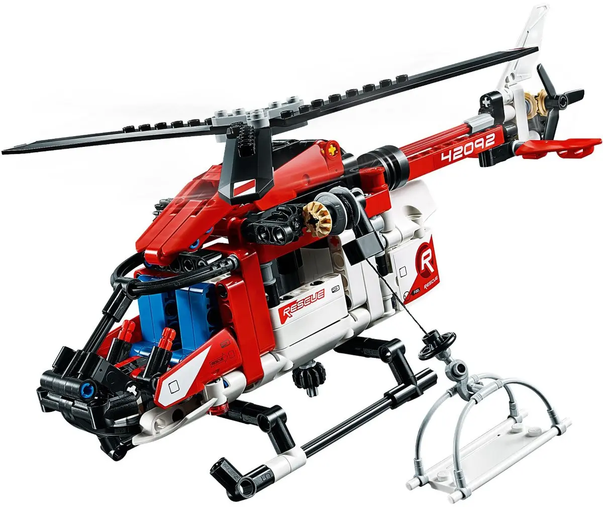 LEGO Technic 42092 Rescue Helicopter set, image 3
