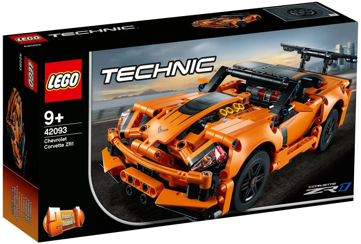 LEGO Technic 42093 Chevrolet Corvette ZR1 set, image 2