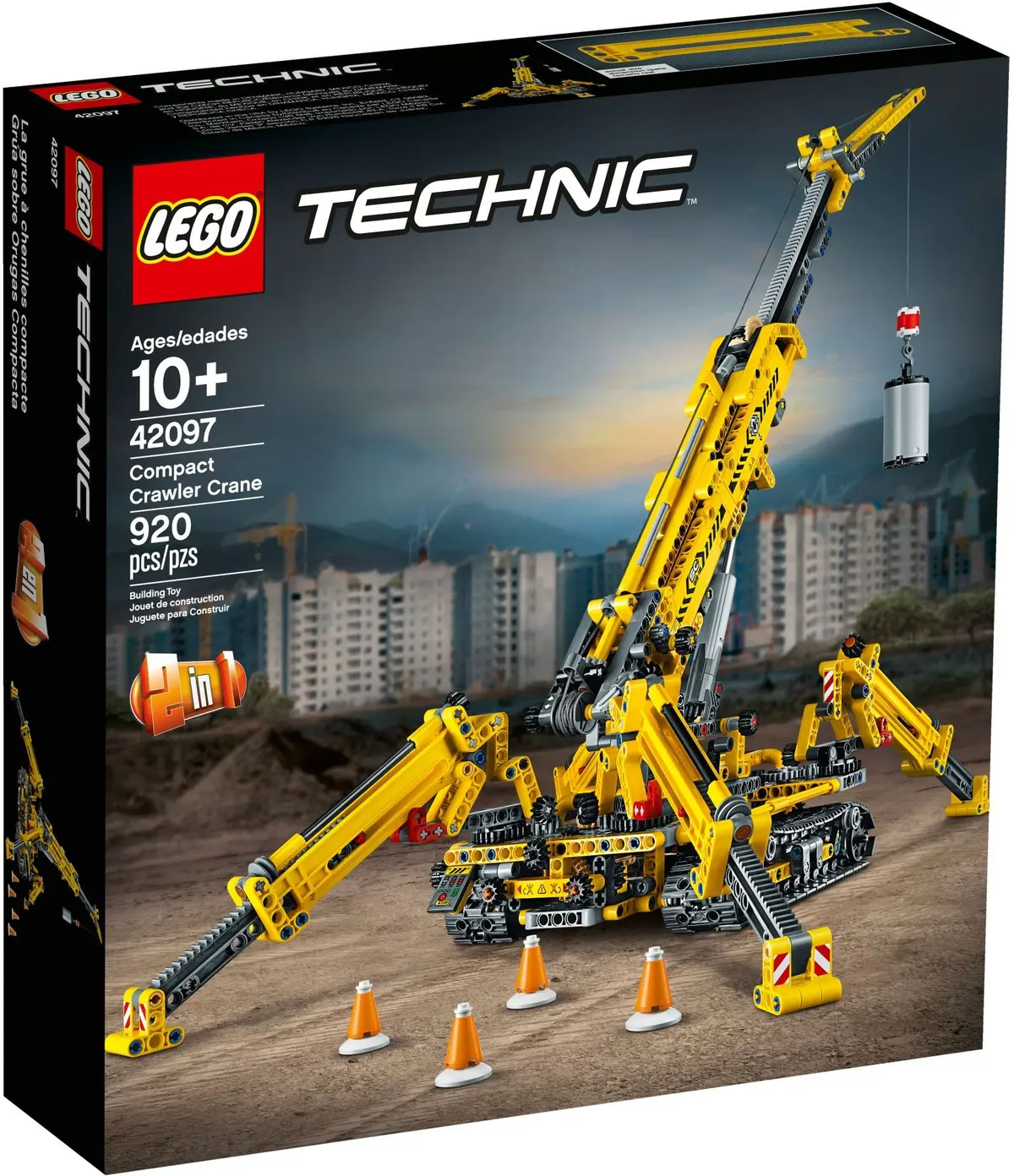 LEGO Technic 42097 Compact Crawler Crane set, image 2