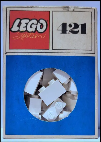 LEGO System 421 1 x 2 Bricks set