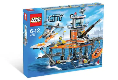 LEGO City 4210 Coast Guard Platform set, image 3
