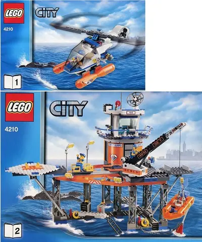 LEGO City 4210 Coast Guard Platform set