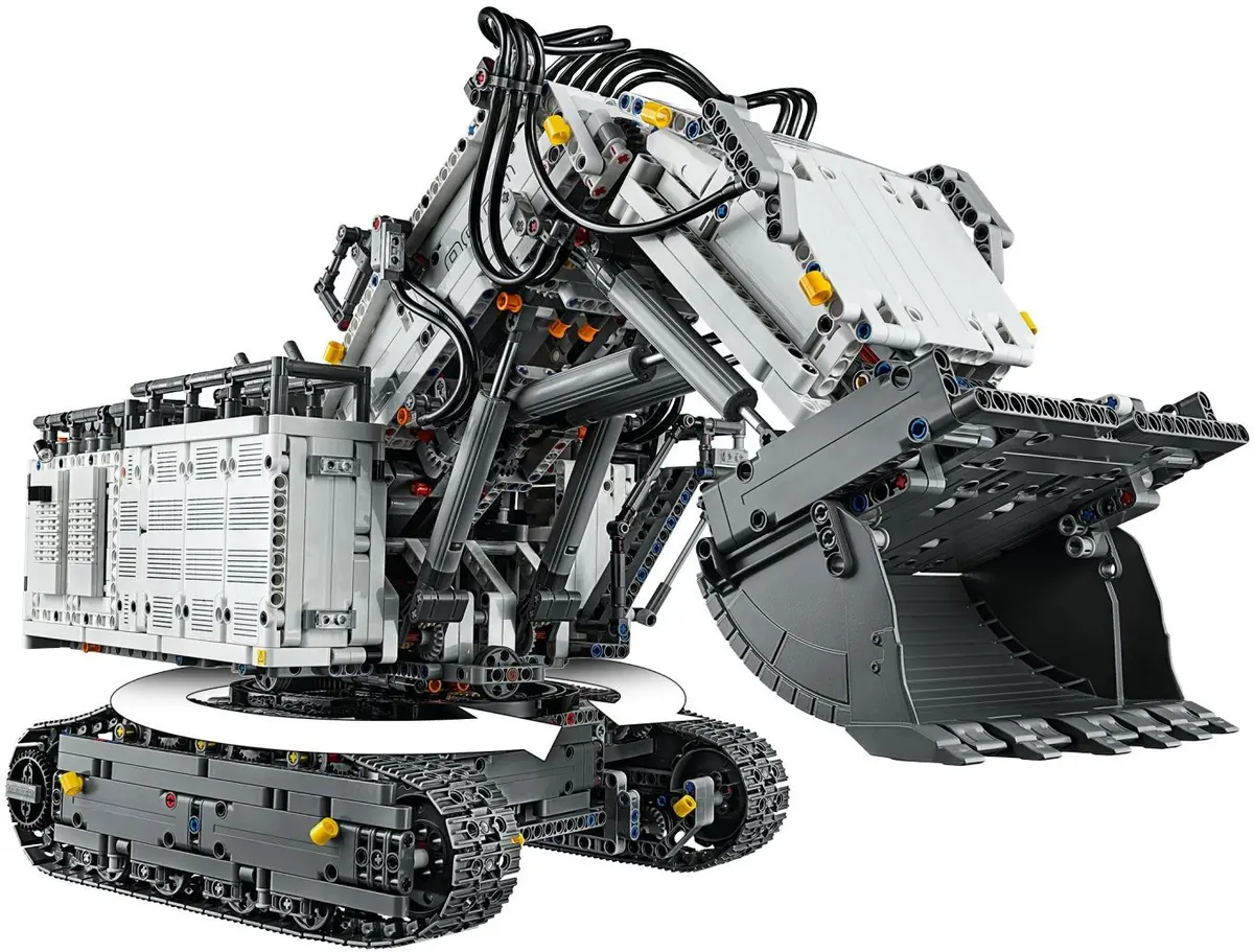 LEGO Technic 42100 Liebherr R 9800 set, image 5