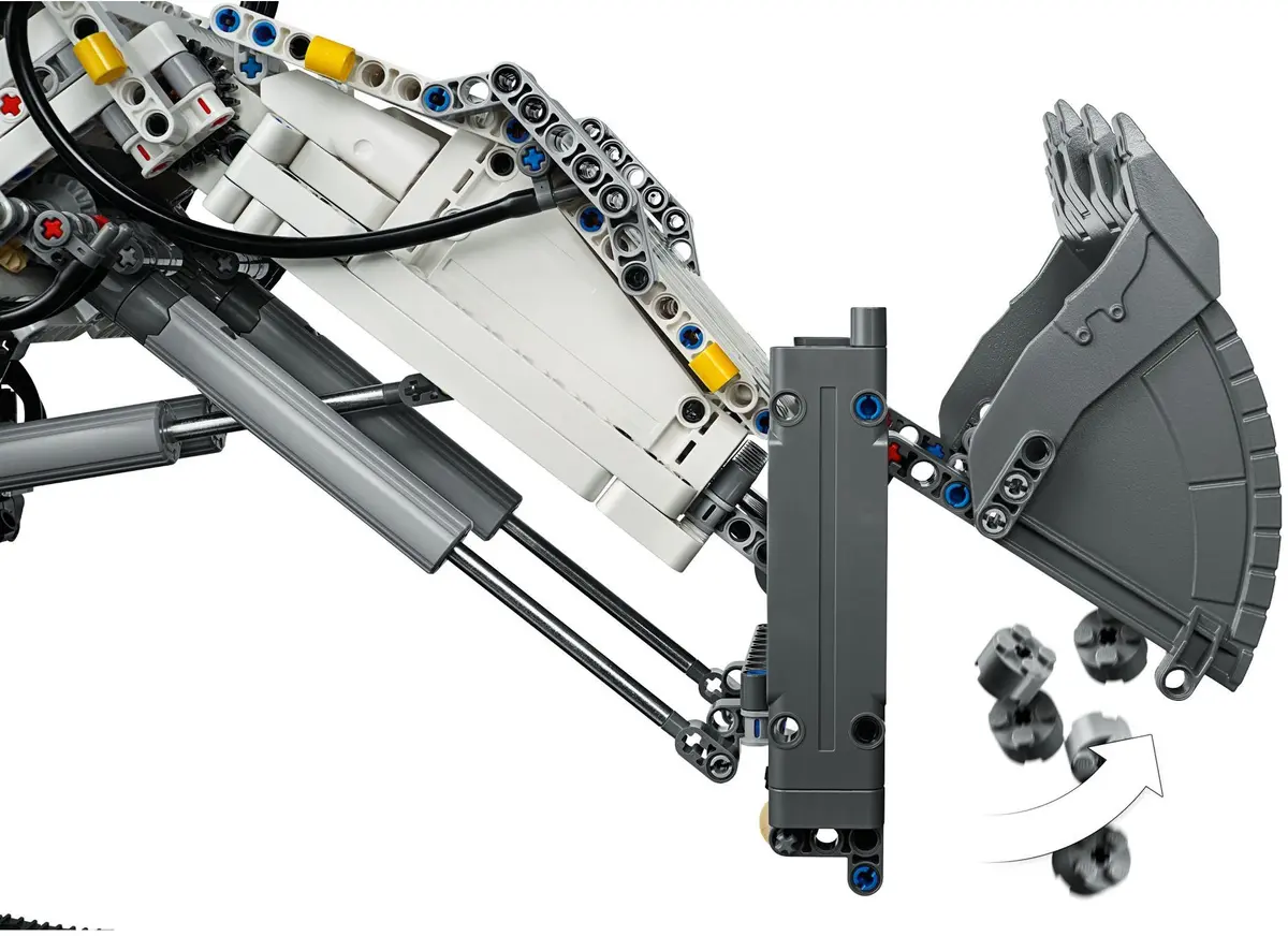 LEGO Technic 42100 Liebherr R 9800 set, image 7