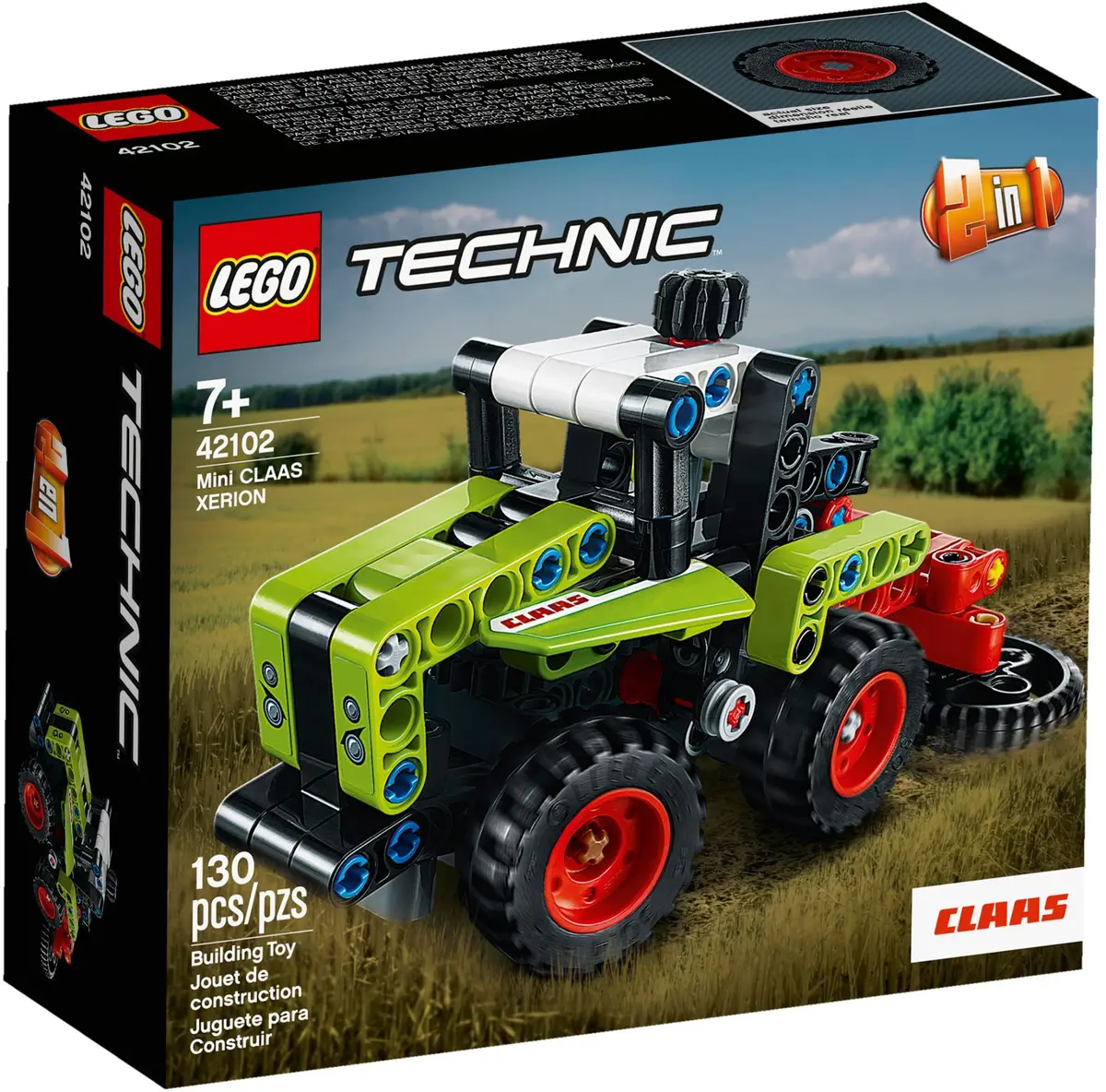 LEGO Technic 42102 Mini CLAAS XERION set, image 2