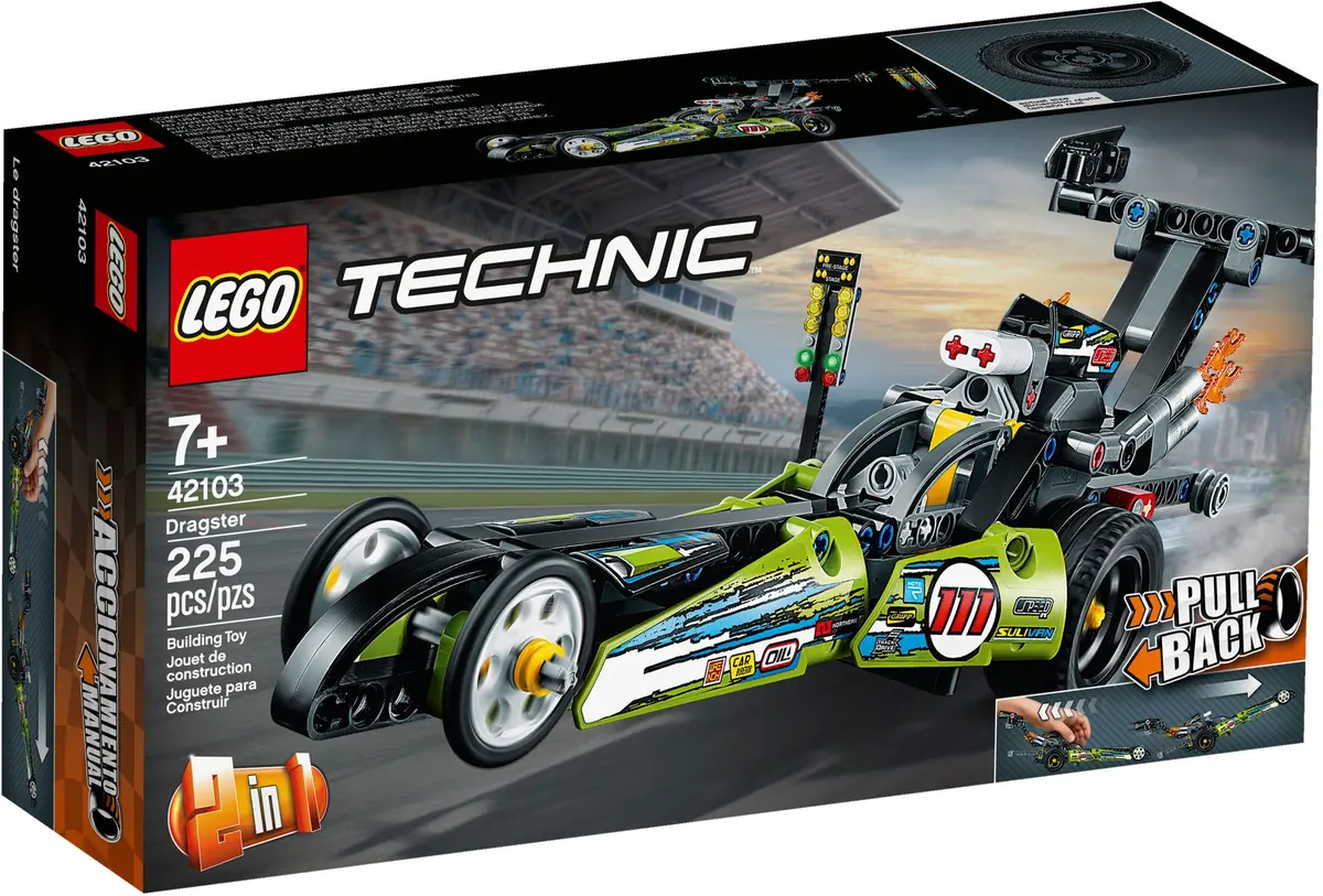 LEGO Technic 42103 Dragster set, image 2
