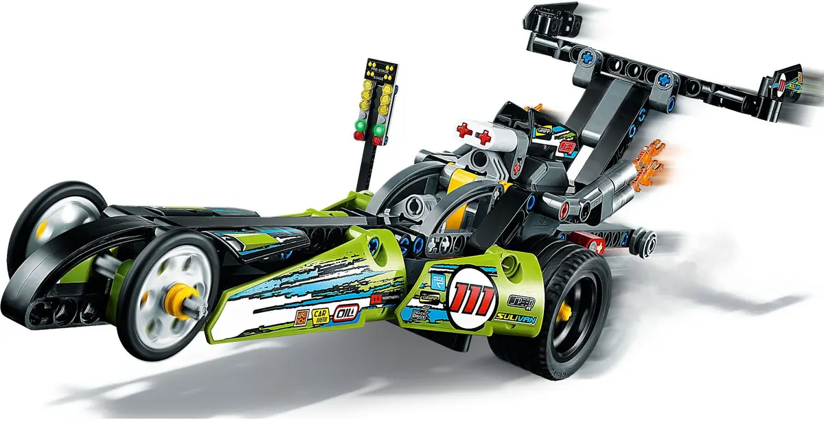 LEGO Technic 42103 Dragster set, image 3