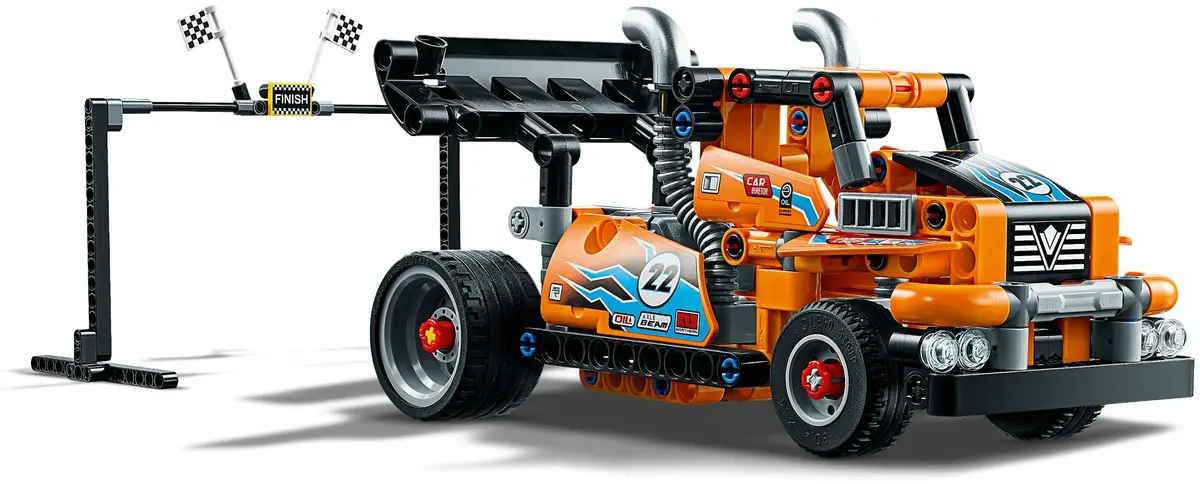 LEGO Technic 42104 Race Truck set, image 4