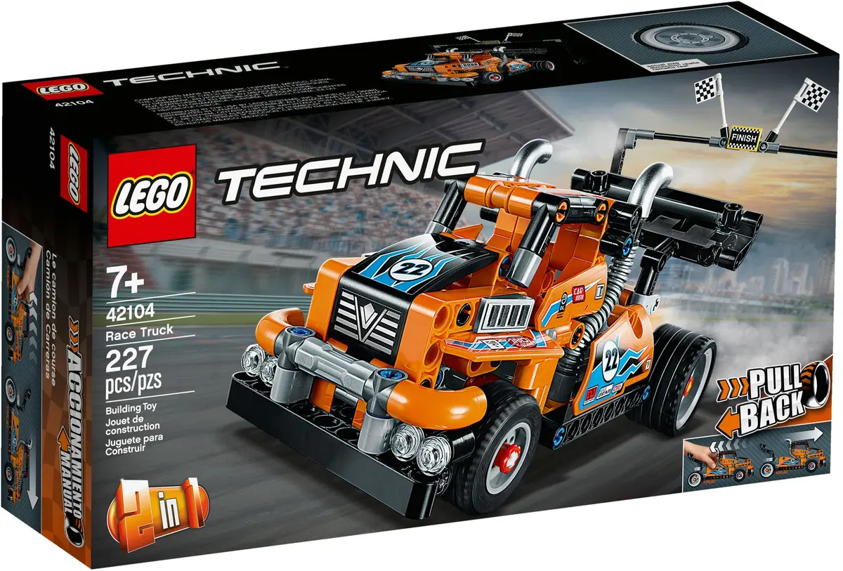 LEGO Technic 42104 Race Truck set, image 2