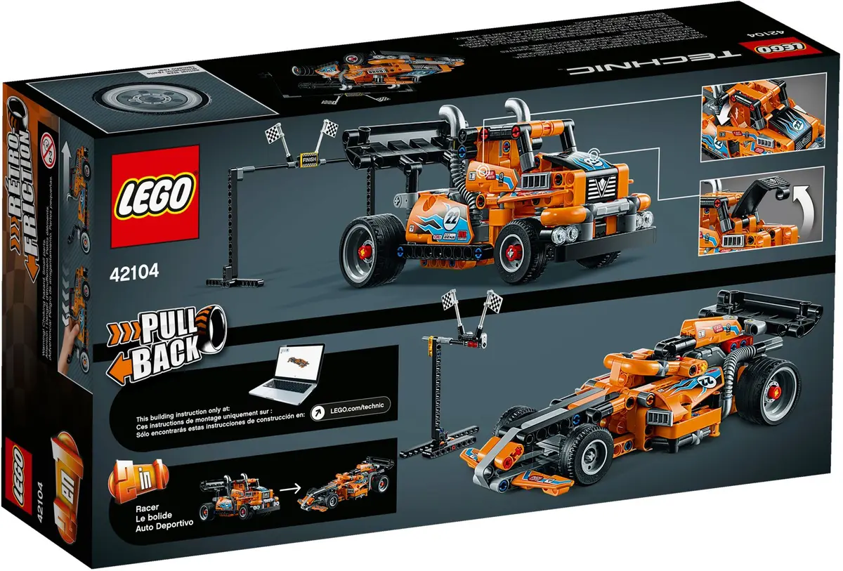 LEGO Technic 42104 Race Truck set, image 5