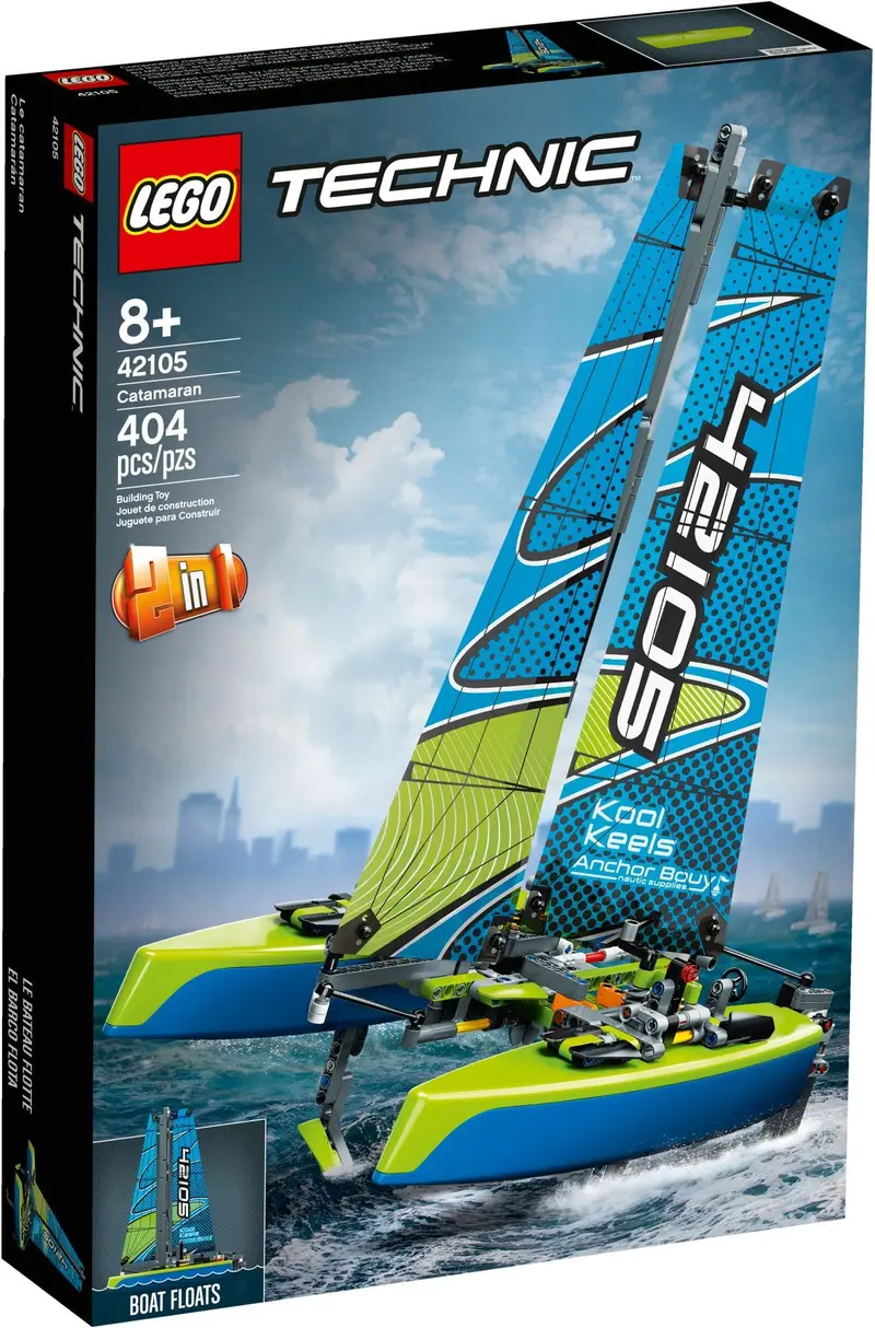 LEGO Technic 42105 Catamaran set, image 2