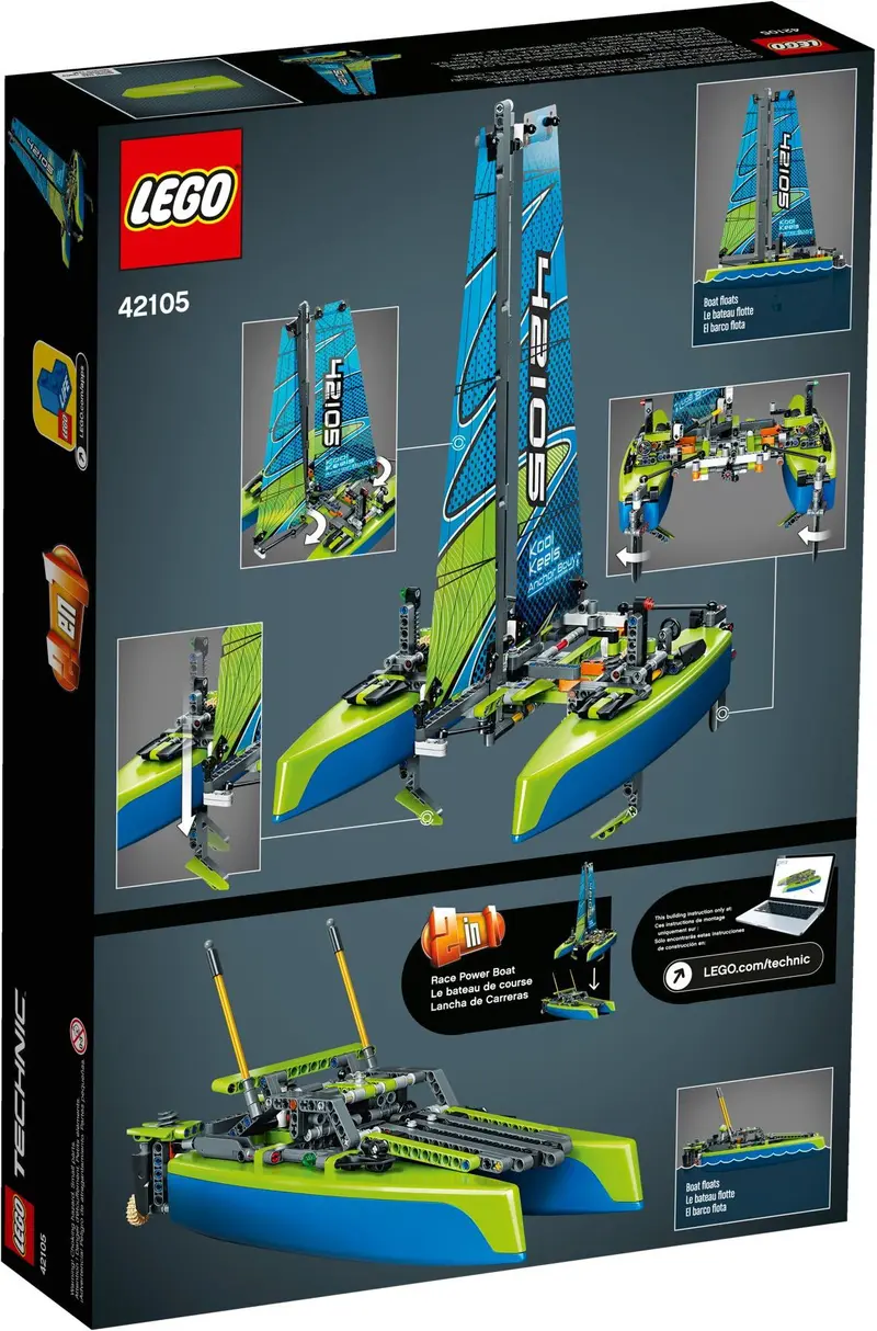 LEGO Technic 42105 Catamaran set, image 5
