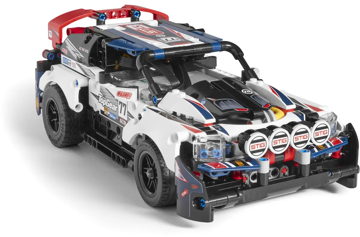 LEGO Technic 42109 App-Controlled Top Gear Rally Car set, image 10