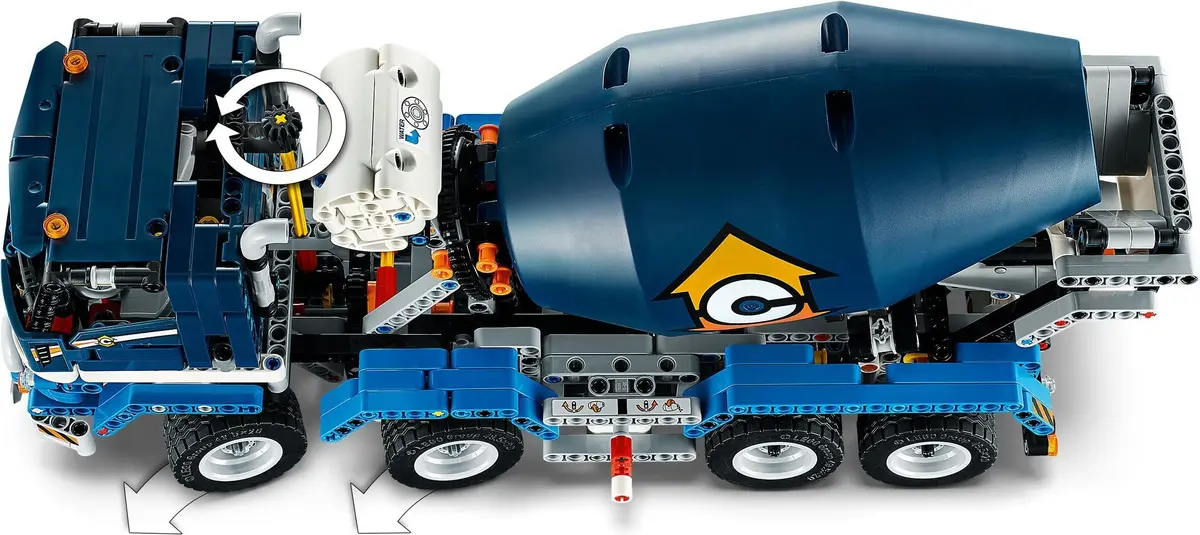 LEGO Technic 42112 Concrete Mixer Truck set, image 11